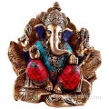 Colorful Bronze Ganesh Statue for Sale